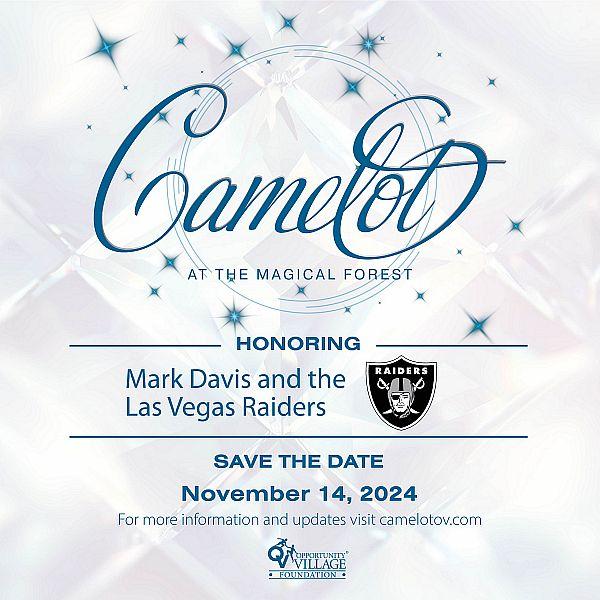 Opportunity Village to Honor Mark Davis and the Las Vegas Raiders during Camelot at the Magical Forest
