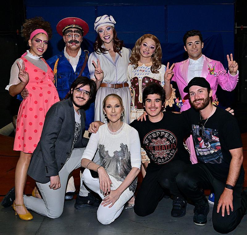 Celine Dion Attends The Beatles LOVE by Cirque du Soleil