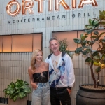 Actors Sarah Michelle Gellar and Freddie Prinze Junior Spotted at all-new Ortikia Mediterranean Grill