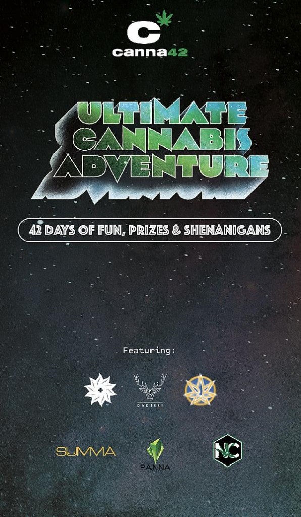 CANNA42 Celebrates App Launch in Vegas with "ULTIMATE CANNABIS ADVENTURE” City-Wide Scavenger Hunt