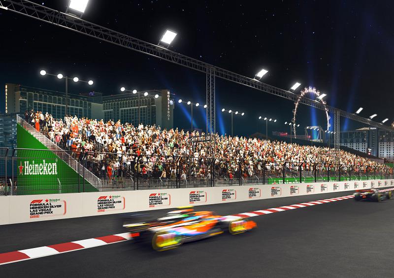 Formula 1 Heineken Silver Las Vegas Grand Prix Announces New Heineken GA+ Ticket for November 2024 Race