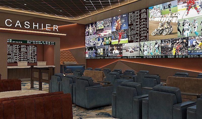 Race & Sports Book at the Virgin River Hotel & Casino 