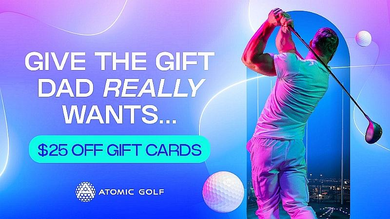  Atomic Golf Las Vegas will celebrate Father’s Day with exclusive specials and promotions on Sunday, June 16.