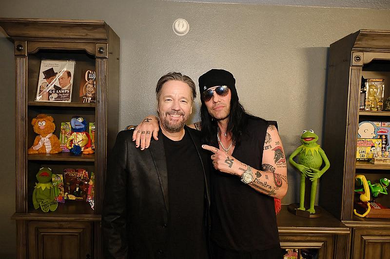 Terry Fator with Criss Angel - Photo Credit: Jimmy Smith/TheActivity