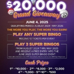Super-Bingo - $20,000 Grand Giveaway 2025
