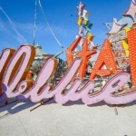 Debbie Reynolds Hollywood Hotel Sign to be Restored and Relit at The Neon Museum Through YESCO Conservation Fund and Others