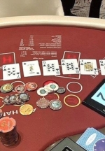 Pai Gow Jackpot Winner at The Venetian Resort Las Vegas