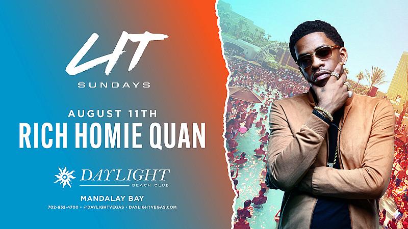 Daylight to Turn up the Heat on Lit Sunday with a Performance From Rich Homie Quan