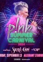 Allegiant Stadium Invites Fans to Arrive Early and “Get the Party Started” at the P!NK Summer Carnival Kickoff Party on September 13