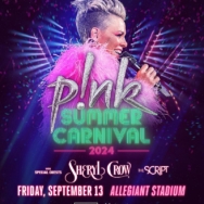 Allegiant Stadium Invites Fans to Arrive Early and “Get the Party Started” at the P!NK Summer Carnival Kickoff Party on September 13