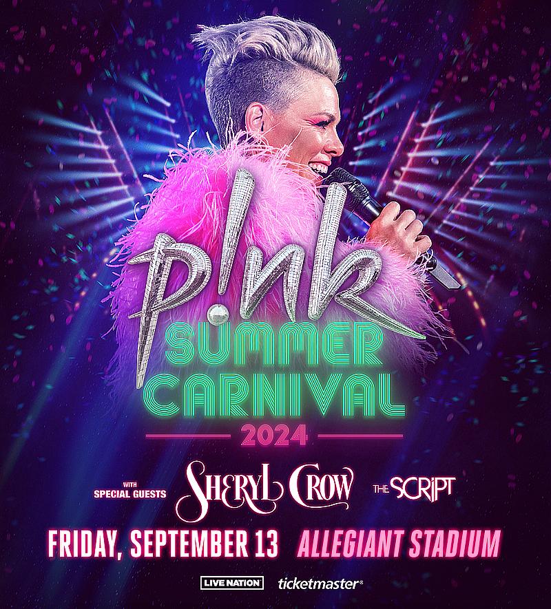 Allegiant Stadium Invites Fans to Arrive Early and “Get the Party Started” at the P!NK Summer Carnival Kickoff Party on September 13