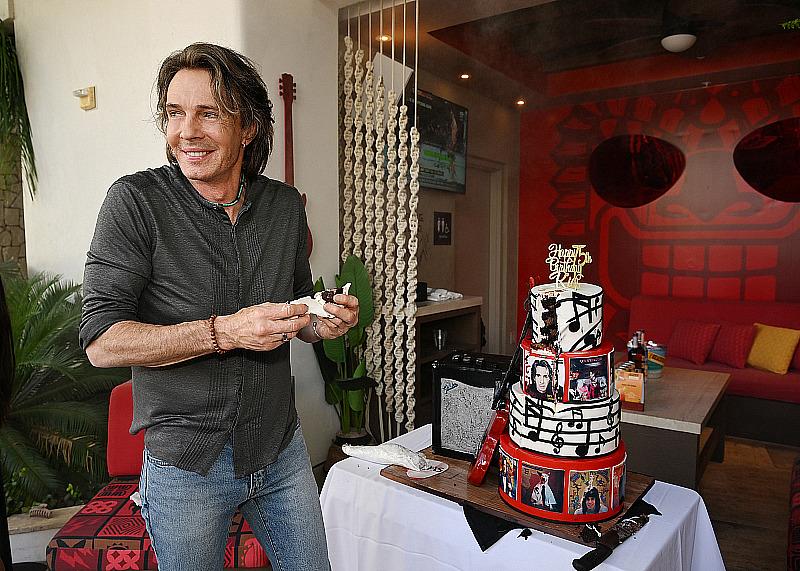 Rick Springfield Rocks Sammy’s Island at Palms Pool with a 75th Birthday Celebration to Remember