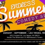 Delirious Comedy Club Unveils Spectacular Endless Summer Comedy Series in Las Vegas