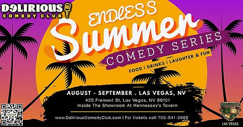 Delirious Comedy Club Unveils Spectacular Endless Summer Comedy Series in Las Vegas