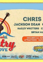 95.5 The Bull's Country in the Cove, August 18 at Cowabunga Bay