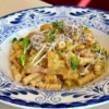 Butternut squash and guanciale pasta - Courtesy Bottiglia Cucina & Enoteca