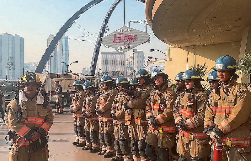 First Responders Honor 9/11 Victims with a 1,455-Step Climb to the Top of The STRAT Hotel, Casino & Tower (w/ Video)