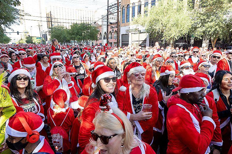 The 20th Annual Las Vegas Great Santa Run, hosted by Opportunity Village