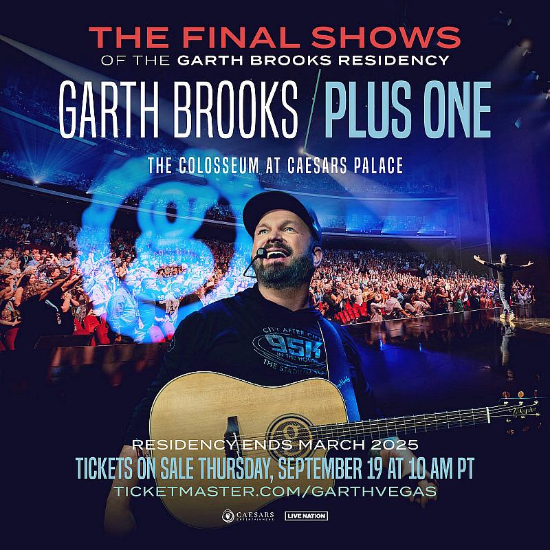 Garth Brooks Announces Final Three Weekends at The Colosseum at Caesars Palace 