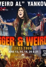 “Weird Al” Yankovic Bringing “BIGGER & WEIRDER” Tour to The Venetian Resort Las Vegas June 13, 14, 18, 20 & 21, 2025