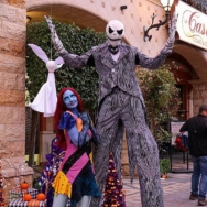 Sally and Jack Skellington at Skellington’s Spooktacular