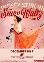 Viral Violinist Lindsey Stirling Bringing Her Snow Waltz Christmas Tour 2024 to The Venetian Resort Las Vegas December 6 & 7, 2024