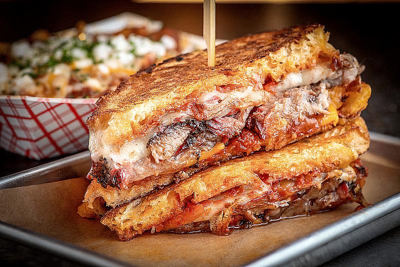 Brisket Grilled Cheese