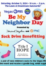 Vegas PBS Holds 2024 Be My Neighbor Day in Downtown Summerlin