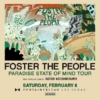 Foster the People Announce “Paradise State of Mind Tour” Coming to Fontainebleau Las Vegas February 8, 2025