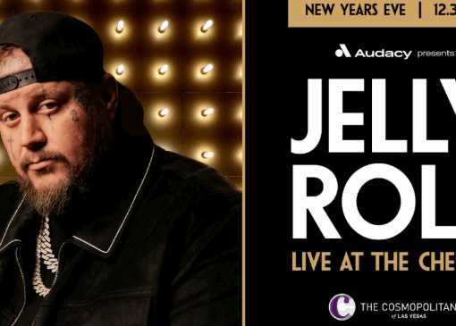 Jelly Roll to Ring in the New Year at The Cosmopolitan of Las Vegas on Dec. 31