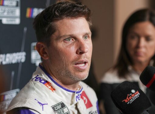 Denny Hamlin Wins 60th Career Victory With Gritty South Point 400 Race at Las Vegas Motor Speedway