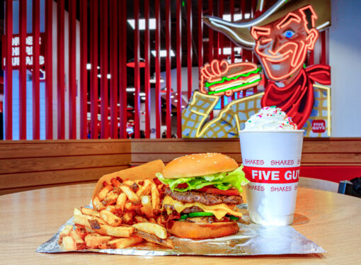 New Dining: Five Guys’ New Las Vegas Strip Flagship to Feature All-Day Breakfast, Boozy Shakes + More Alcohol