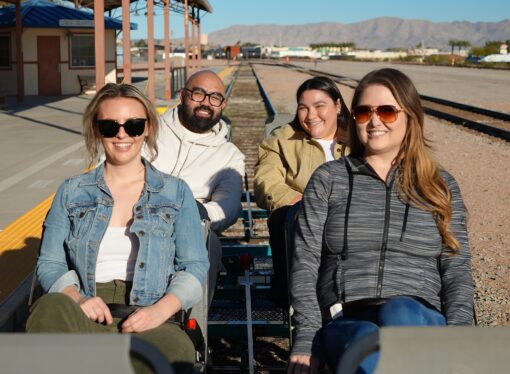 Nevada State Railroad Museum in Boulder City Launches Rail Bike Tours on Historic Railroad Corridor