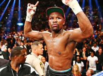 Luxury Boutique MCM Hosts Floyd Mayweather Jr. at Forum Shops at Caesars Palace on March 28