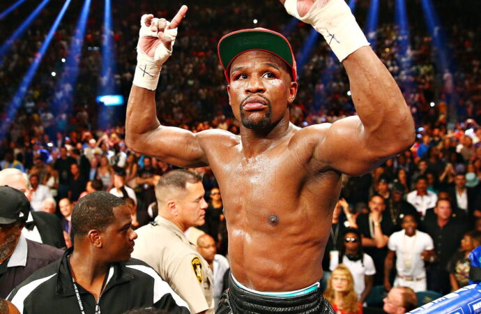 Luxury Boutique MCM Hosts Floyd Mayweather Jr. at Forum Shops at Caesars Palace on March 28