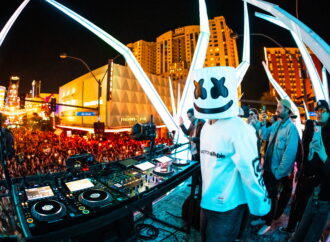 Photos: ~20,000 Fill Fremont East in Downtown Las Vegas for Marshmello + Feed the Block