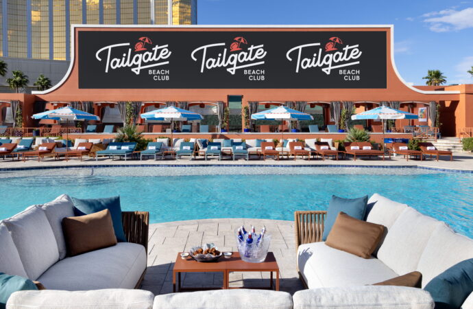 Tailgate Beach Club at Mandalay Bay Opens May 1 With Vegas Golden Knights Watch Party