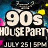 Free 1990s House Party With Music + Food at FSE in DTLV on July 25