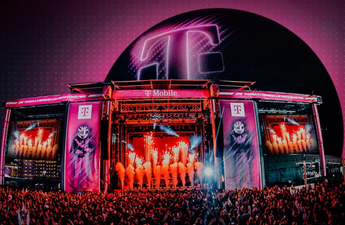 2026 Formula 1 Heineken Las Vegas Grand Prix Announces T-Mobile Stage Lineup
