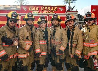 Photos: Las Vegas First Responders Honor 25th Anniversary of 9/11 With Strat Stair Climb