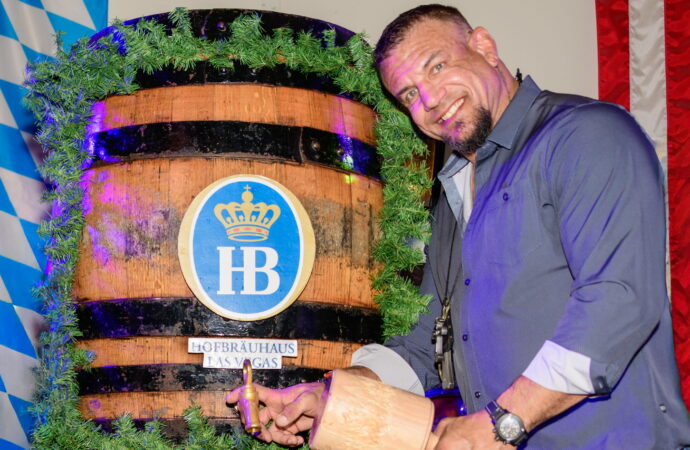 Hofbräuhaus Las Vegas Launches Oktoberfest With Tick Segerblom + Frank Mir